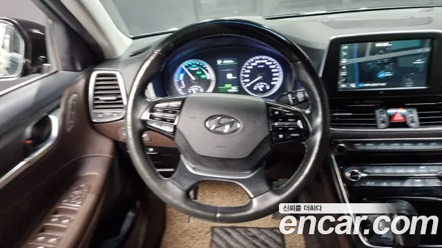 Hyundai Grandeur IG Hybrid 2019 Черный из Кореи, фото 4