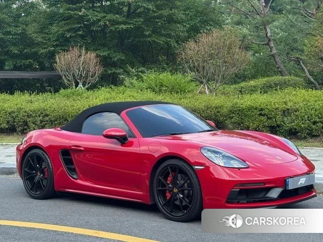 Porsche 718 Boxster 2019 Красный из Кореи, фото 4