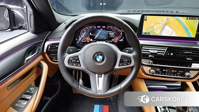 BMW 5 Series (G30) 2023 Серый из Кореи, фото 4