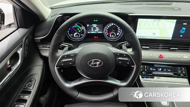 Hyundai The New Grandeur IG Hybrid 2022 Белый из Кореи, фото 4