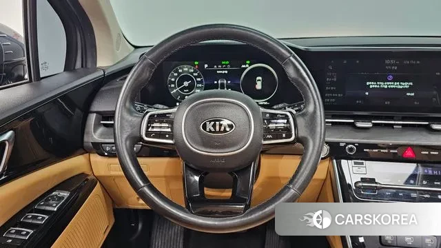 Kia Carnival 4th generation 2021 Небесно-голубой из Кореи, фото 4