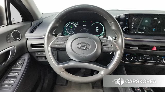 Hyundai Sonata Hybrid (DN8) 2020 Черный из Кореи, фото 4