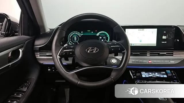 Hyundai The New Grandeur IG Hybrid 2022 Синий из Кореи, фото 4