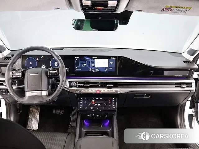 Hyundai Grandeur Hybrid (GN7) 2023 Белый из Кореи, фото 4