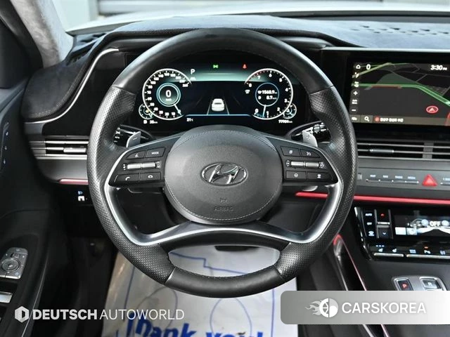 Hyundai The New Grandeur IG 2021 Белый из Кореи, фото 4