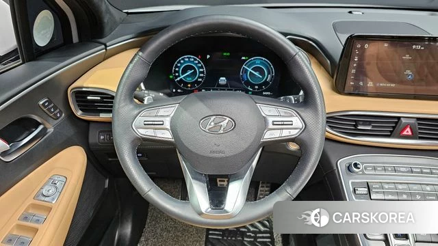 Hyundai The New Santa Fe 2022 Белый из Кореи, фото 4