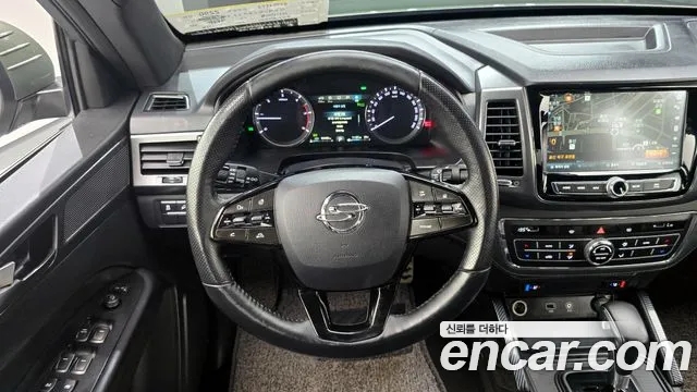 Ssangyong The New Rexton Sport 2021 Темно-зеленый из Кореи, фото 4