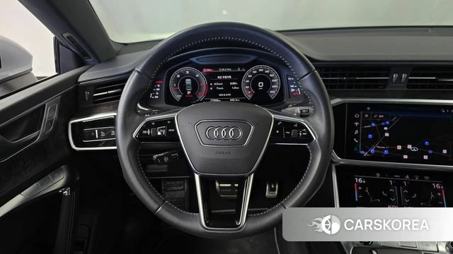 Audi A7 (4K) 2021 Серебряный из Кореи, фото 4