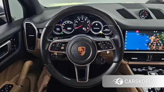 Porsche Cayenne (PO536) 2019 Синий из Кореи, фото 4