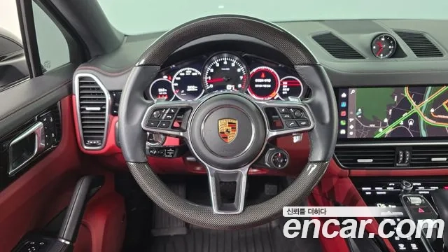 Porsche Cayenne (PO536) 2022 Черный из Кореи, фото 4