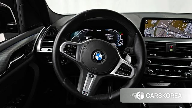 BMW X3 (G01) 2021 Черный из Кореи, фото 4