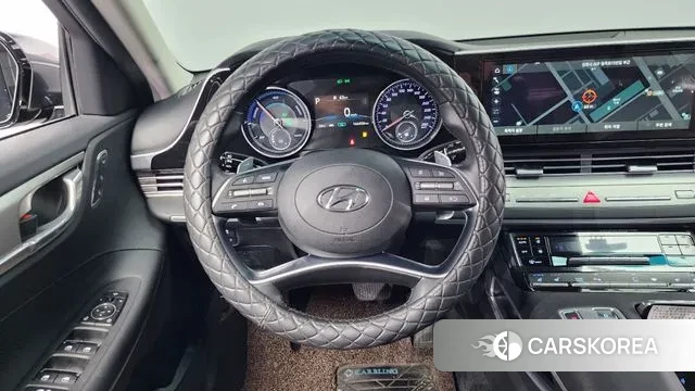 Hyundai The New Grandeur IG Hybrid 2020 Серый из Кореи, фото 4