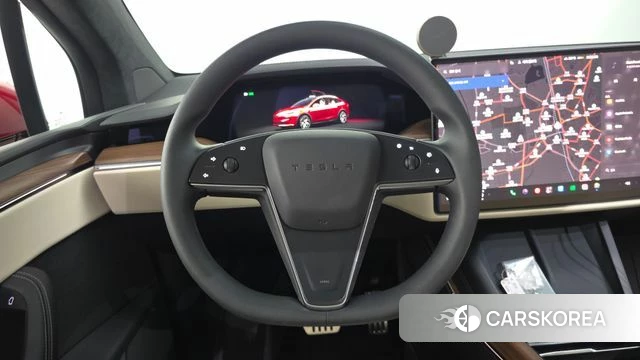 Tesla Model X 2026 Красный из Кореи, фото 4
