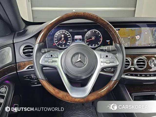 Mercedes-Benz S-Class W222 2019 Синий из Кореи, фото 4