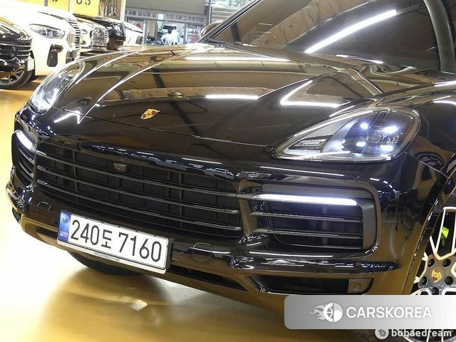 Porsche Cayenne (PO536) 2022 Черный из Кореи, фото 4
