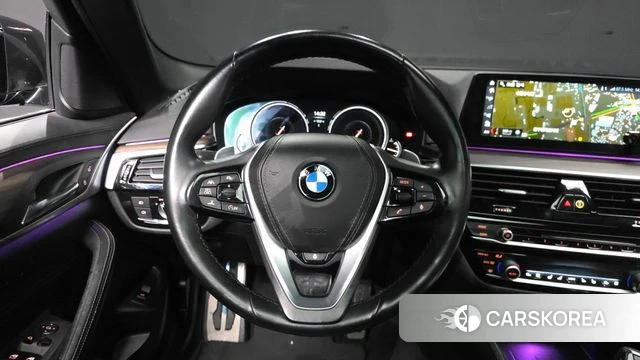 BMW 5 Series (G30) 2018 Черный из Кореи, фото 4