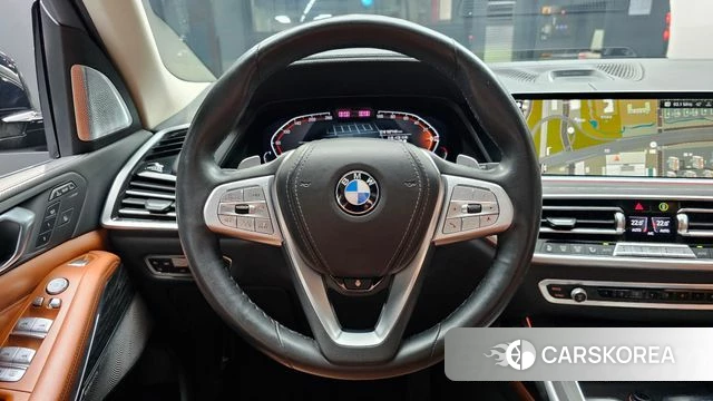 BMW X7 (G07) 2021 Черный из Кореи, фото 4