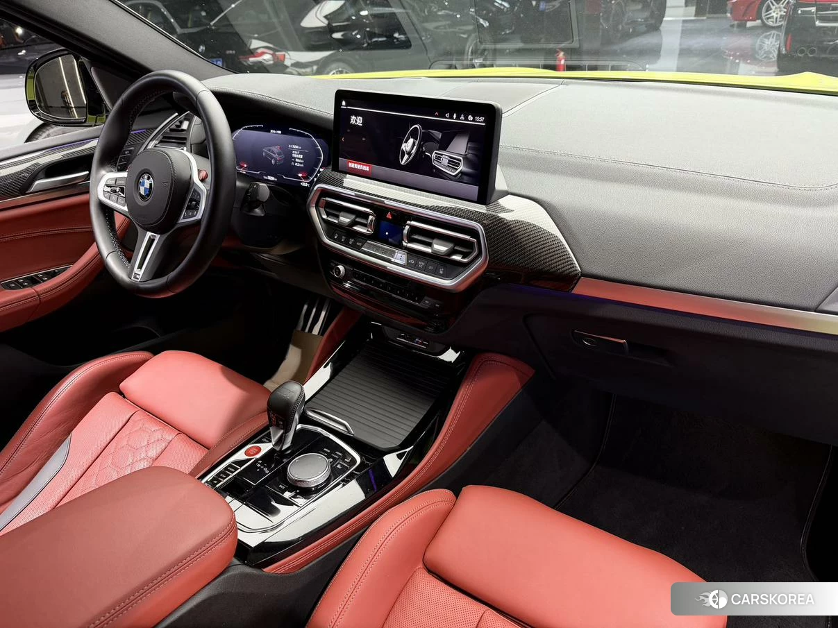BMW X4 M 2021 Желтый из Китая, фото 4