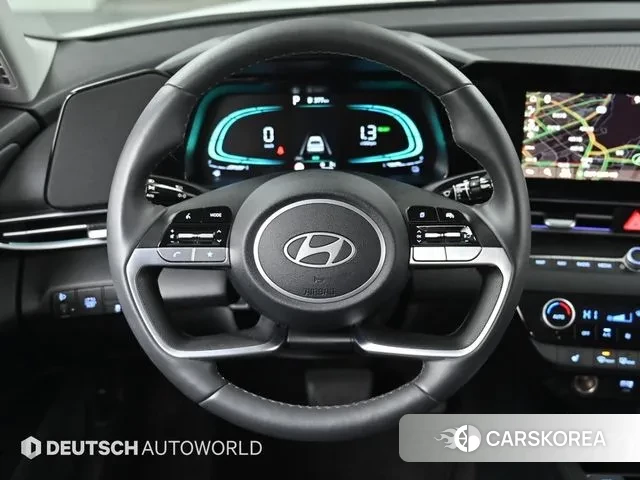 Hyundai The New Avante Hybrid (CN7) 2025 Белый из Кореи, фото 4