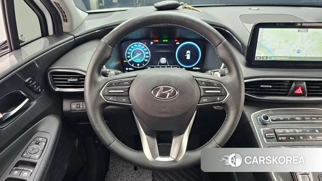 Hyundai The New Santa Fe 2023 Белый из Кореи, фото 4
