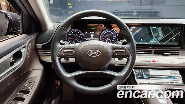 Hyundai The New Grandeur IG 2021 Черный из Кореи, фото 4