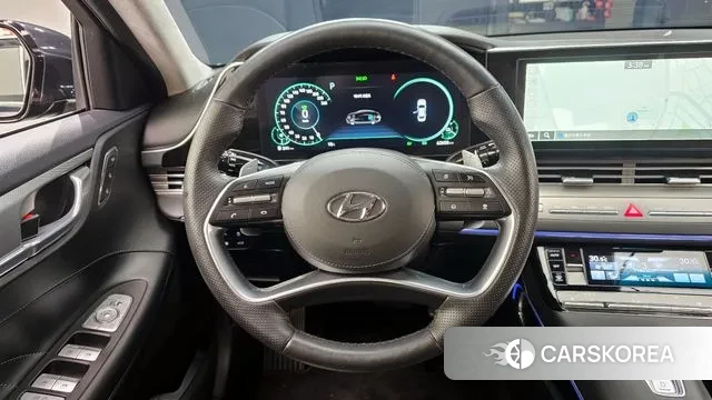 Hyundai The New Grandeur IG Hybrid 2020 Серый из Кореи, фото 4
