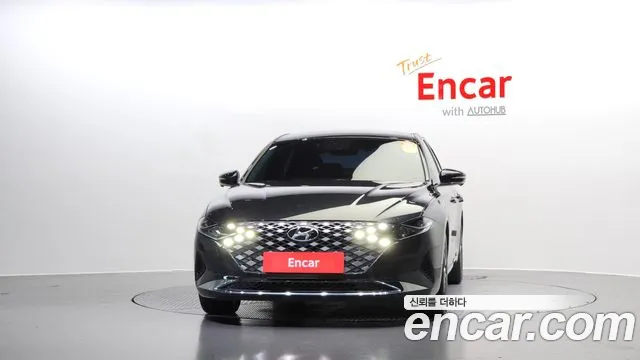 Hyundai The New Grandeur IG 2021 Серый из Кореи, фото 4