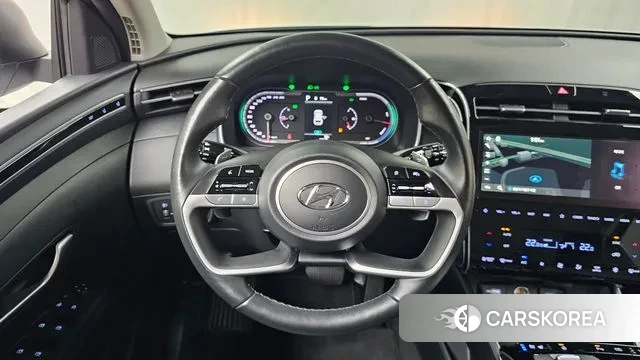 Hyundai Tucson Hybrid (NX4) 2023 Белый из Кореи, фото 4