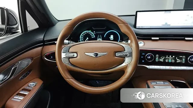 Genesis GV70 2021 Черный из Кореи, фото 4