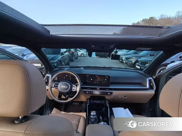 Kia The New Sorento 4th Generation 2023 Темно-зеленый из Кореи, фото 4