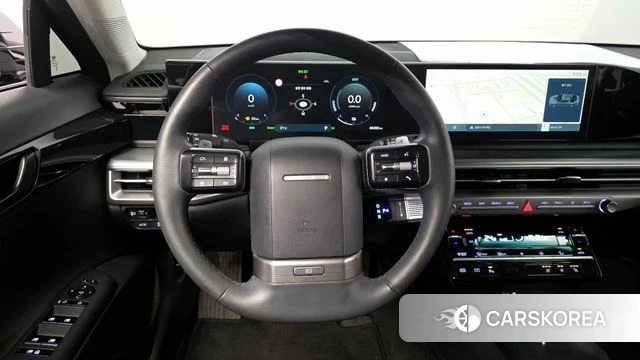 Hyundai Grandeur Hybrid (GN7) 2023 Черный из Кореи, фото 4