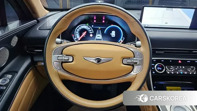 Genesis GV80 2022 Темно-зеленый из Кореи, фото 4