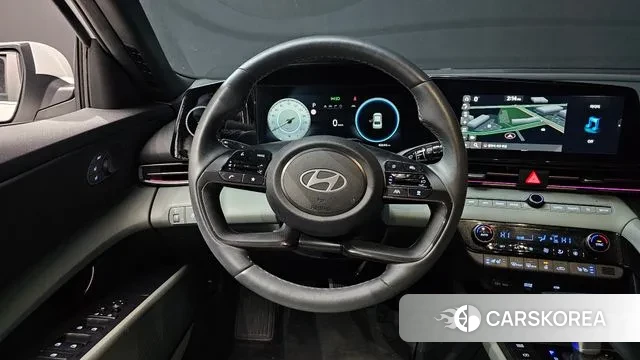 Hyundai The New Avante (CN7) 2024 Белый из Кореи, фото 4