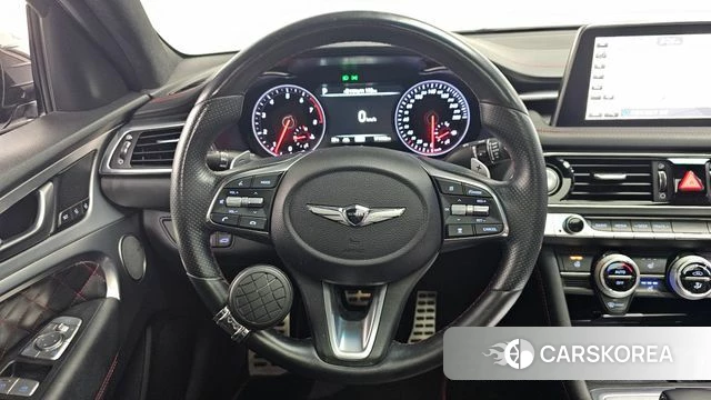 Genesis G70 2018 Черный из Кореи, фото 4