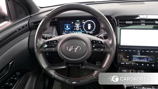 Hyundai Tucson Hybrid (NX4) 2021 Серый из Кореи, фото 4