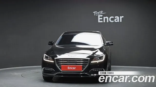 Genesis G80 2018 Черный из Кореи, фото 4