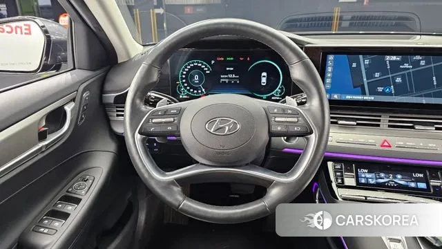 Hyundai The New Grandeur IG Hybrid 2020 Серый из Кореи, фото 4