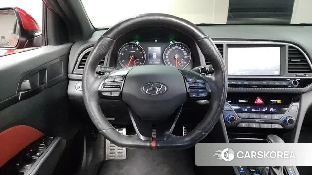 Hyundai Avante AD 2018 Красный из Кореи, фото 4