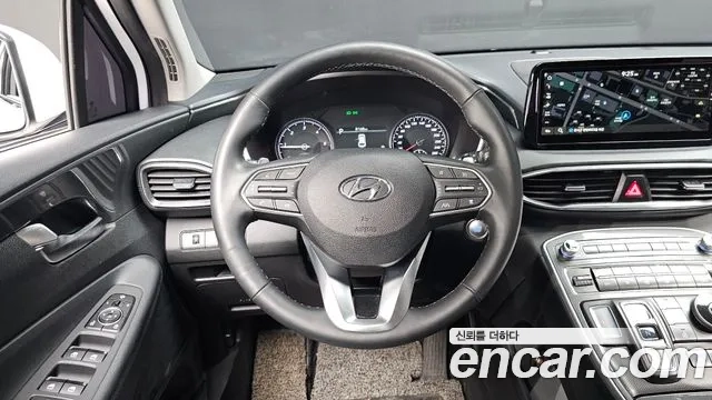 Hyundai The New Santa Fe 2021 Белый из Кореи, фото 4