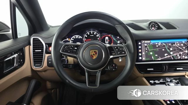 Porsche Cayenne (PO536) 2022 Черный из Кореи, фото 4