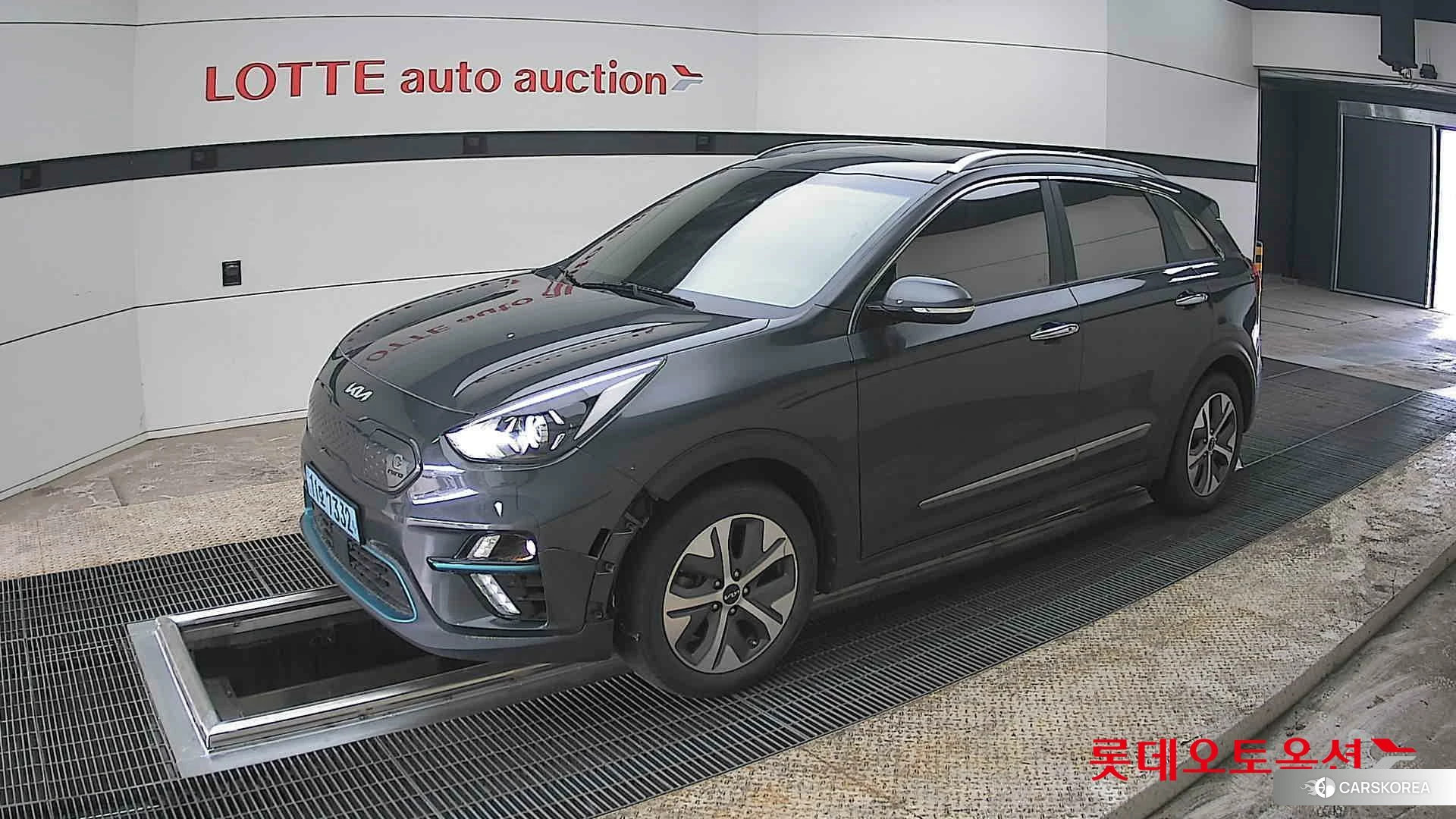 Kia Niro EV 2022 Interstellagray из Кореи, фото 4