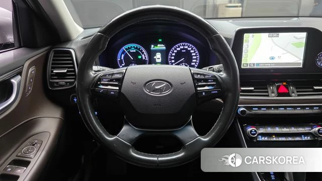 Hyundai Grandeur IG Hybrid 2018 Серебристо-серый из Кореи, фото 4