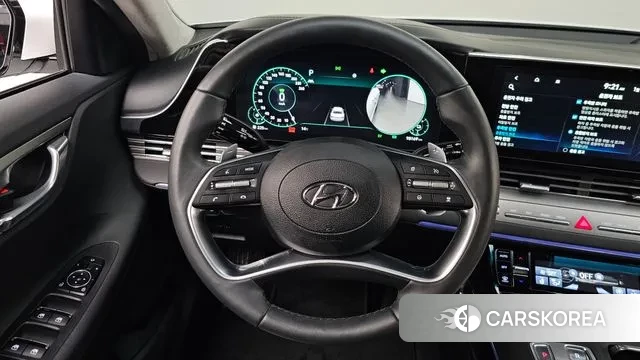 Hyundai The New Grandeur IG Hybrid 2022 Белый из Кореи, фото 4