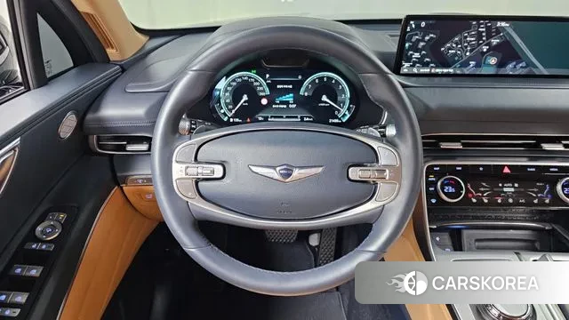 Genesis GV80 2023 Темно-зеленый из Кореи, фото 4