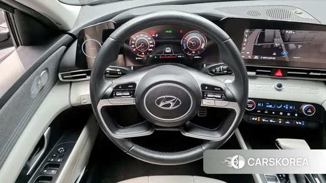 Hyundai Avante Hybrid (CN7) 2022 Серый из Кореи, фото 4