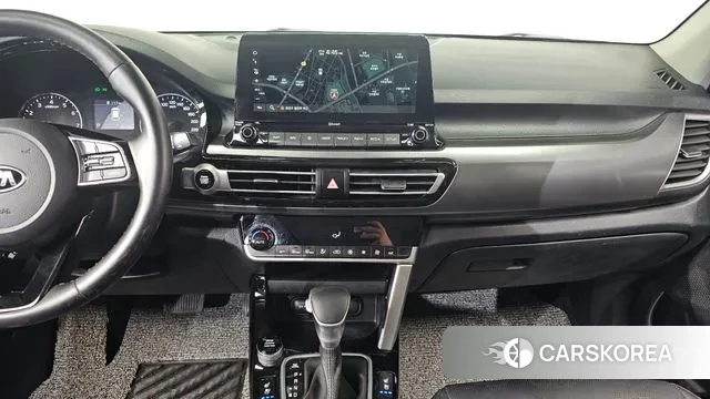 Kia Seltos 2021 Черный из Кореи, фото 4