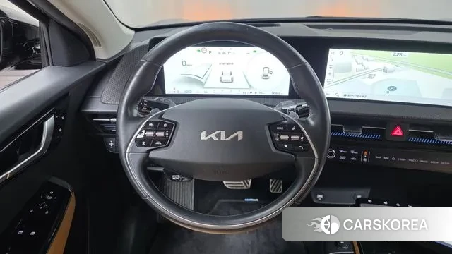 Kia EV6 2021 Синий из Кореи, фото 4