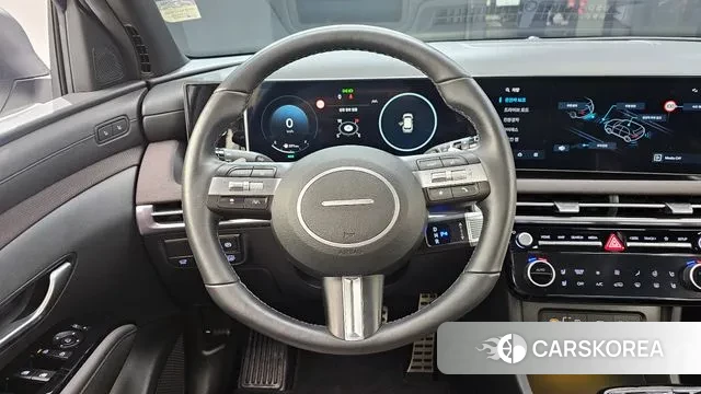 Hyundai The New Tucson Hybrid (NX4) 2024 Белый из Кореи, фото 4