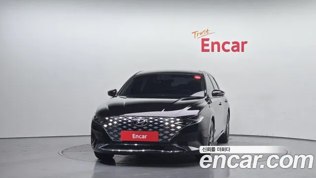 Hyundai The New Grandeur IG 2021 Черный из Кореи, фото 4