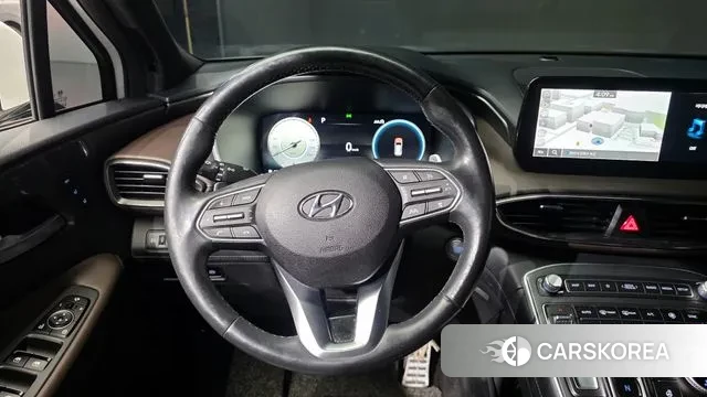 Hyundai The New Santa Fe 2021 Белый из Кореи, фото 4